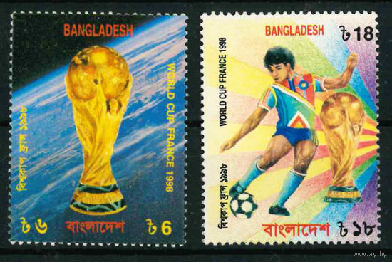 Бангладеш 1998 Футбол 2м ** MNH