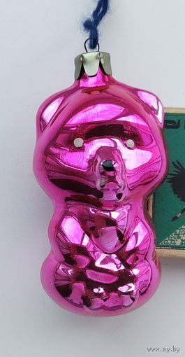 Ёлочная игрушка. Мишка. Г-15.