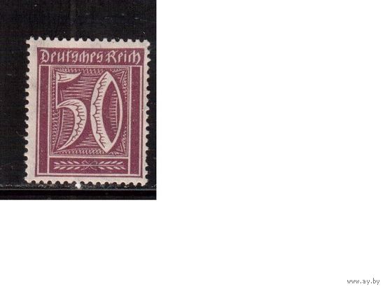 Германия(Рейх)-1921,(Мих.164)   ** , Стандарт, Цифры
