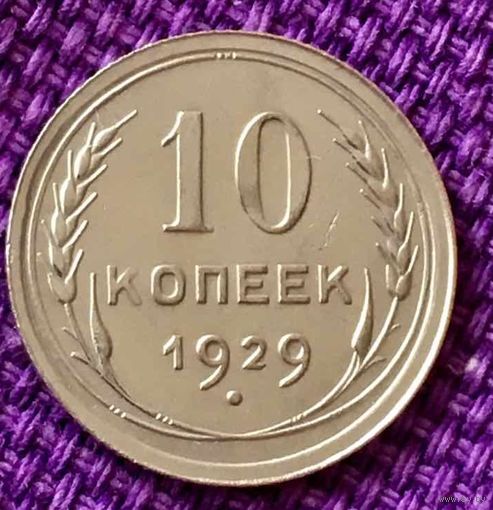 10 копеек 1929 года.