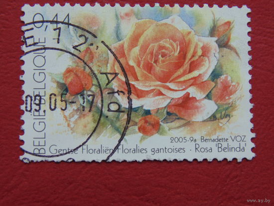 Бельгия 2005г.  Флора.