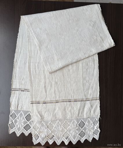 Старинный рушник лен