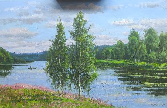 На рыбалке