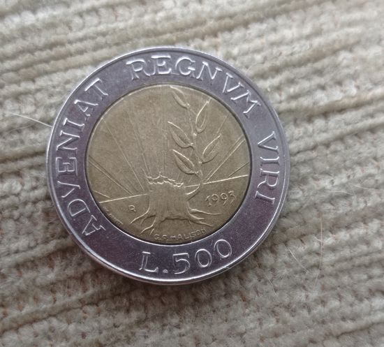 Werty71 Сан-Марино 500 лира 1993 Росток