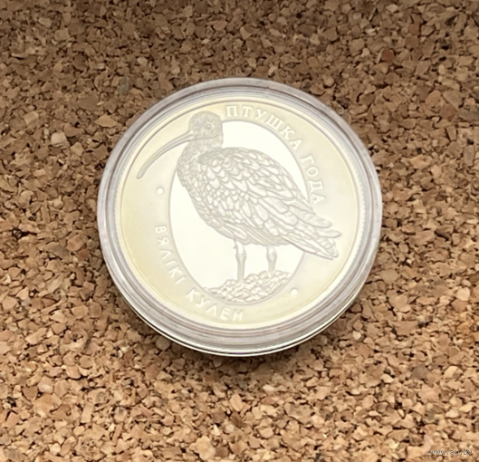 Беларусь Большой Кроншнеп Вялікі Кулён 1 рубль 2011