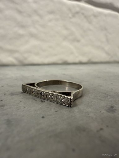 Перстень СЕРЕБРО 925 пр. 18 р-р (10)   Распродажа коллекции!!!