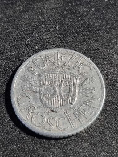 Австрия 50 грошей 1946