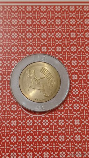 Сан Марино 500 лир1986