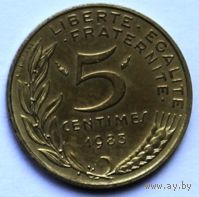 Франция, 5 сантимов 1983