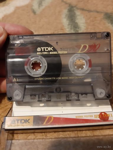Кассета TDK D 90. ABBA, Amanda Lear, The Platters и др.