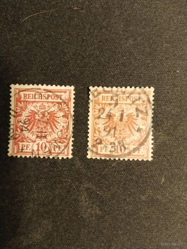 Германия 1889  2 м