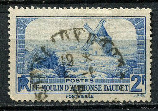 Франция - 1936 - Туризм  - [Mi. 315] - полная серия - 1 марка. Гашеная.  (Лот 39EM)-T7P7