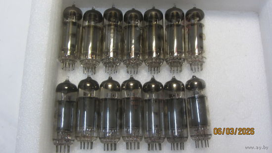 Лот радиоламп 6П14П (14 шт.)