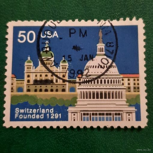 США 1991. Switzerland Founded