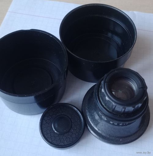 Объектив фотоувеличителя и 50 у 3,5 -5,0 СССР