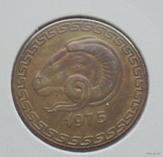 Алжир 20 сантимов 1975 год голова барана холдер состояние