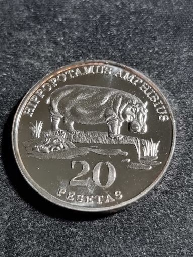 Западная Сахара 20 песет 2020 Unc