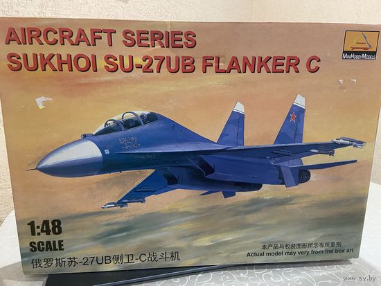 Сборная модель самолет СУ-27УБ (MiniHobbyModels)