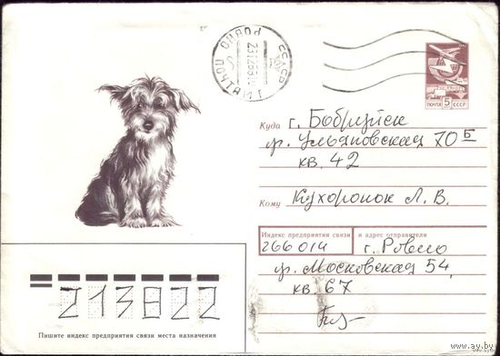 1988 год ХМК А.Исаков Щенок 88-381
