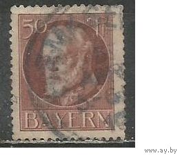 Германия(Бавария). Король Людвиг III. 1916г. Mi#101.