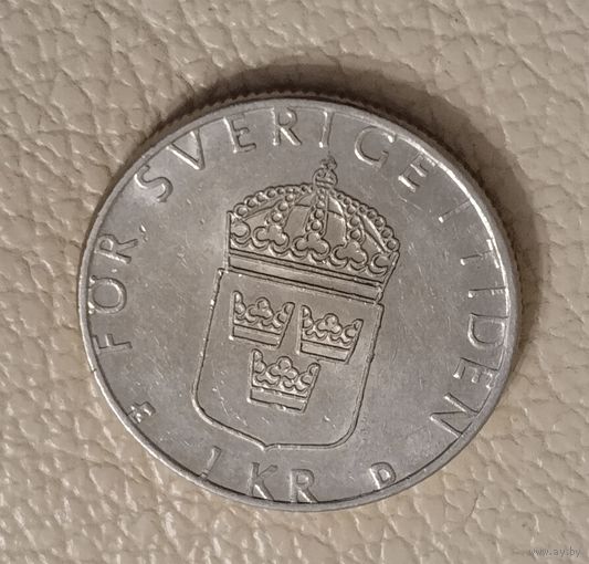 1 крона 1990 Швеция
