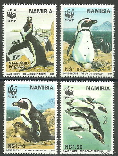 1997 Намибия 837-840 Морская фауна