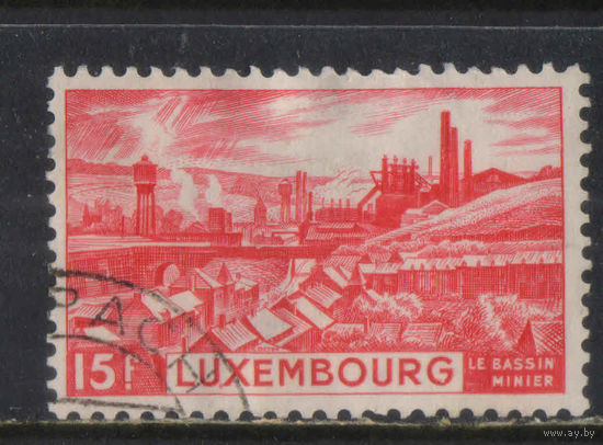 Люксембург 1948 Вып Ландшафты Эш-Сюр-Альзетт Стандарт #433