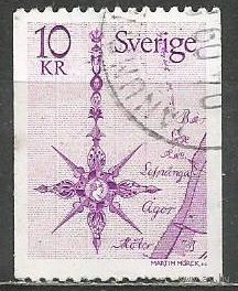 Швеция. 350 лет службе картографии. 1978г. Mi#1037.