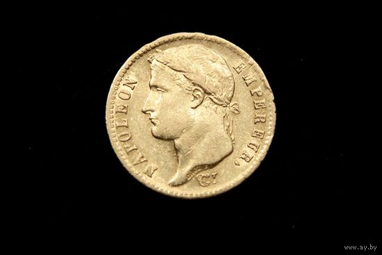 20 франков 1812 г. Франция, Наполеон Бонапарт. Штемпельный блеск!
