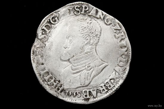 Талер 1558 г. Испания, Филипп II. Пореже!