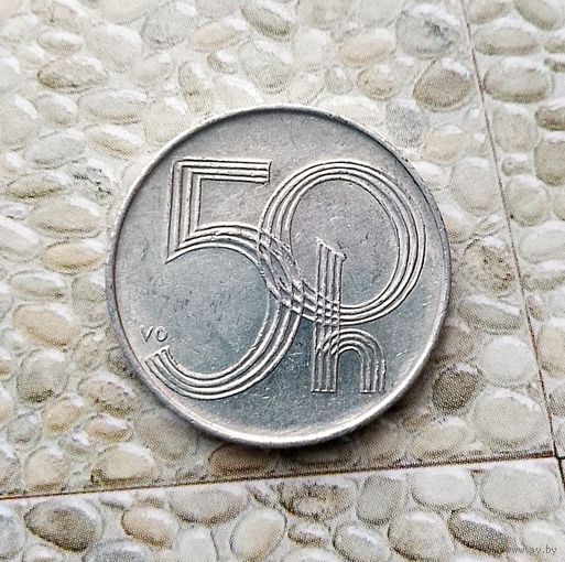 50 геллеров 1996 года Чехия. Чешская республика.