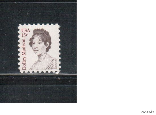 США-1980, (Мих.1440) , **  , Стандарт, Личности (одиночка),