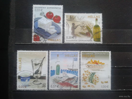 Греция 2008 Традиционные греческие продукты