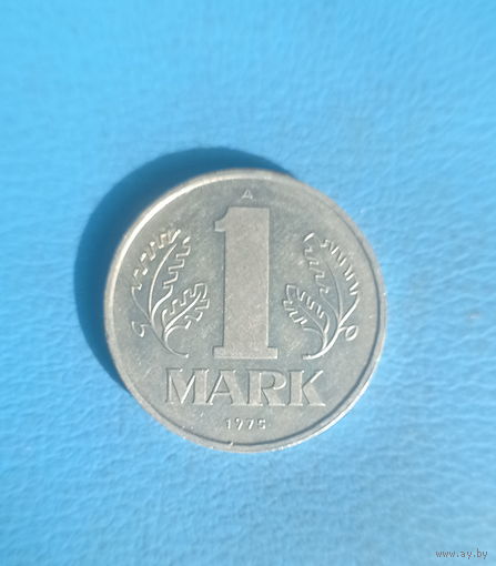 Германия ГДР 1 марка 1975 год состояние