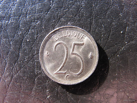 Бельгия. 25 сентимов.1970. С 20 копеек. Распродажа коллекции. Смотрите другие лоты.