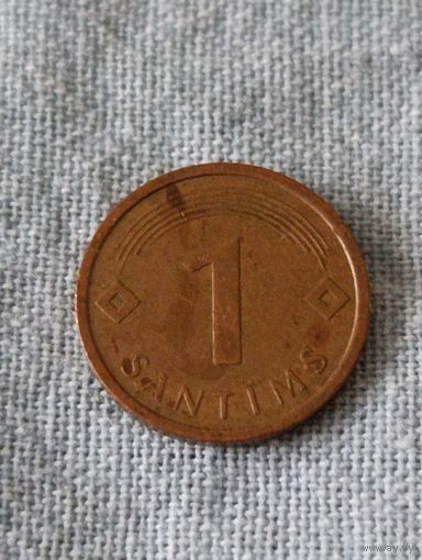 Латвия. 1 сантим 2007 года. (4)
