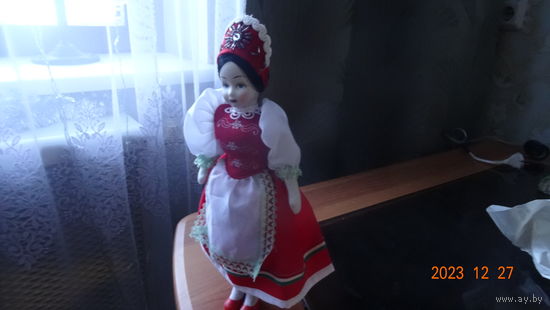 Кукла Комбинированная фаянс