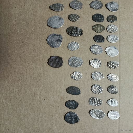 Лот отличной чешуи (33шт.) Распродажа! Серебро.