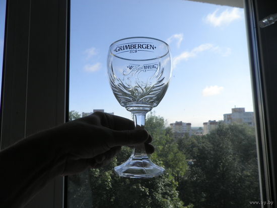 Пивной бокал Grimbergen 500 мл.Бельгия.С рубля.