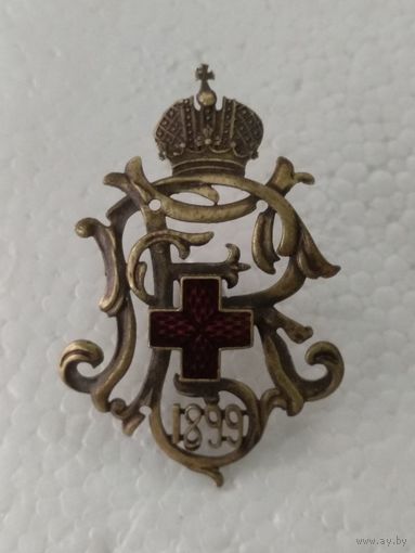 Царский Знак Общества Милосердия Красного Креста реплика