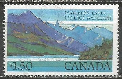 Канада. Национальный парк Уотертон-Лейкс. 1982г. Mi#833.