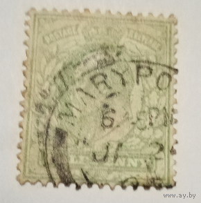 Англия.1913г. 0.5 пенни. Георг V(светлый)