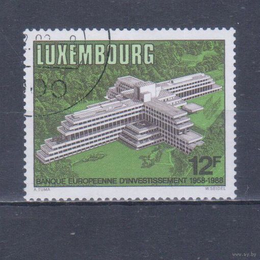[423] Люксембург 1988. Культура.Архитектура. Гашеная марка.