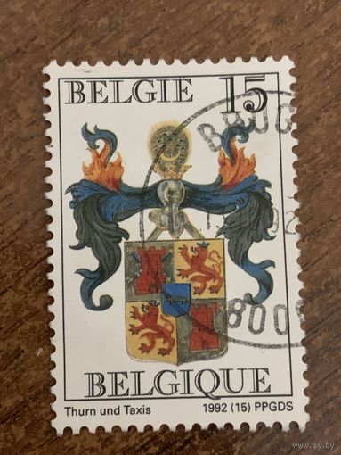 Бельгия 1992. Геральдика. Полная серия