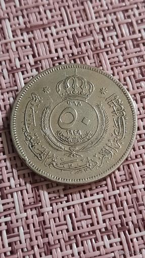 Иордания 50 филс 1949 г
