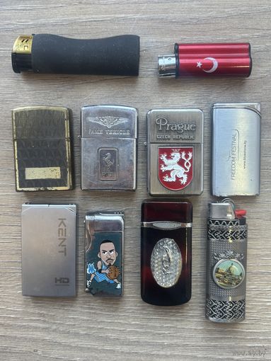 Зажигалки 10 ШТ с Рубля