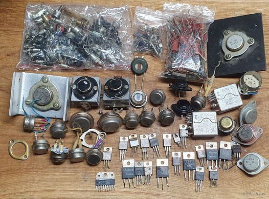 Радиодетали. Сборный лот.