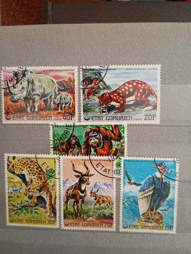 Фауна на почтовых марках