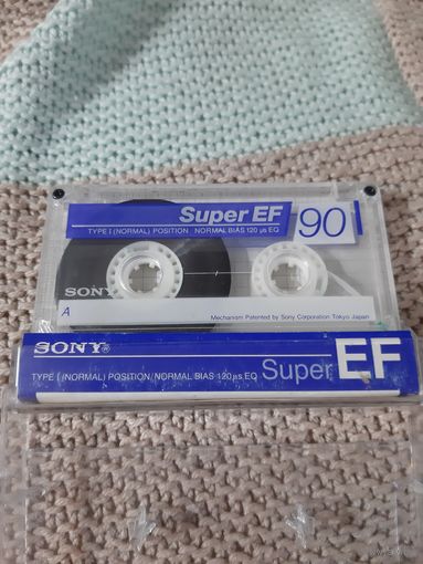 Кассета  SONY Super EF 90. Iron Maiden. Ария