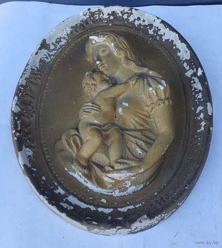 Панно гипсовое